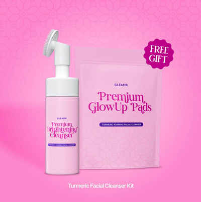 Gleamr Turmeric Foaming Facial Cleanser