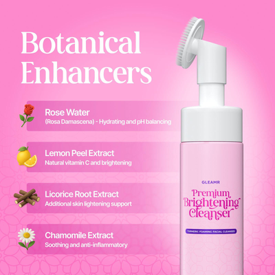 Gleamr Turmeric Foaming Facial Cleanser